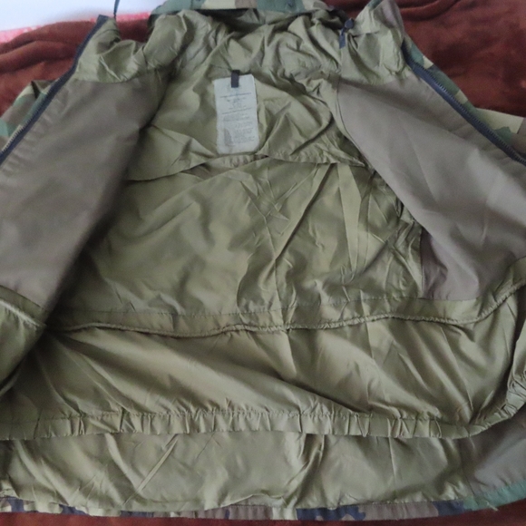 US Military Parka Cold Weather Camouflage Jacket MIL-P-44188C L/Regular issued - Picture 5 of 8